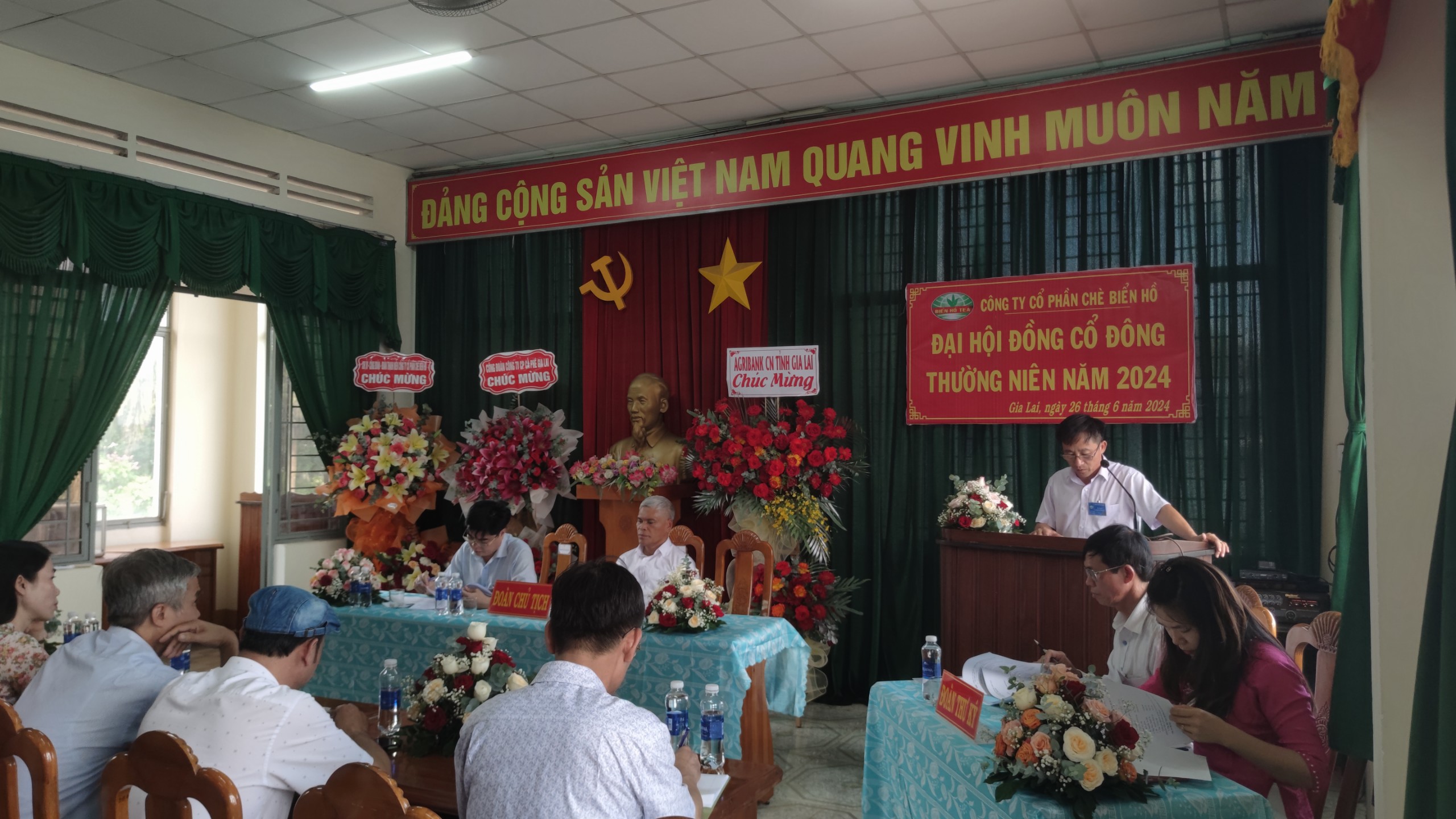 BIÊN BẢN, NGHỊ QUYẾT TÀI LIỆU ĐẠI HỘI ĐỒNG CỔ ĐÔNG THƯỜNG NIÊN NĂM 2024